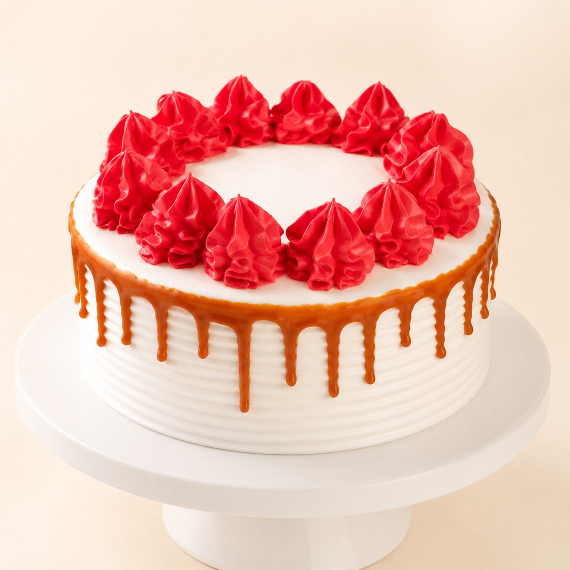 Pastel Tradicional de Vainilla