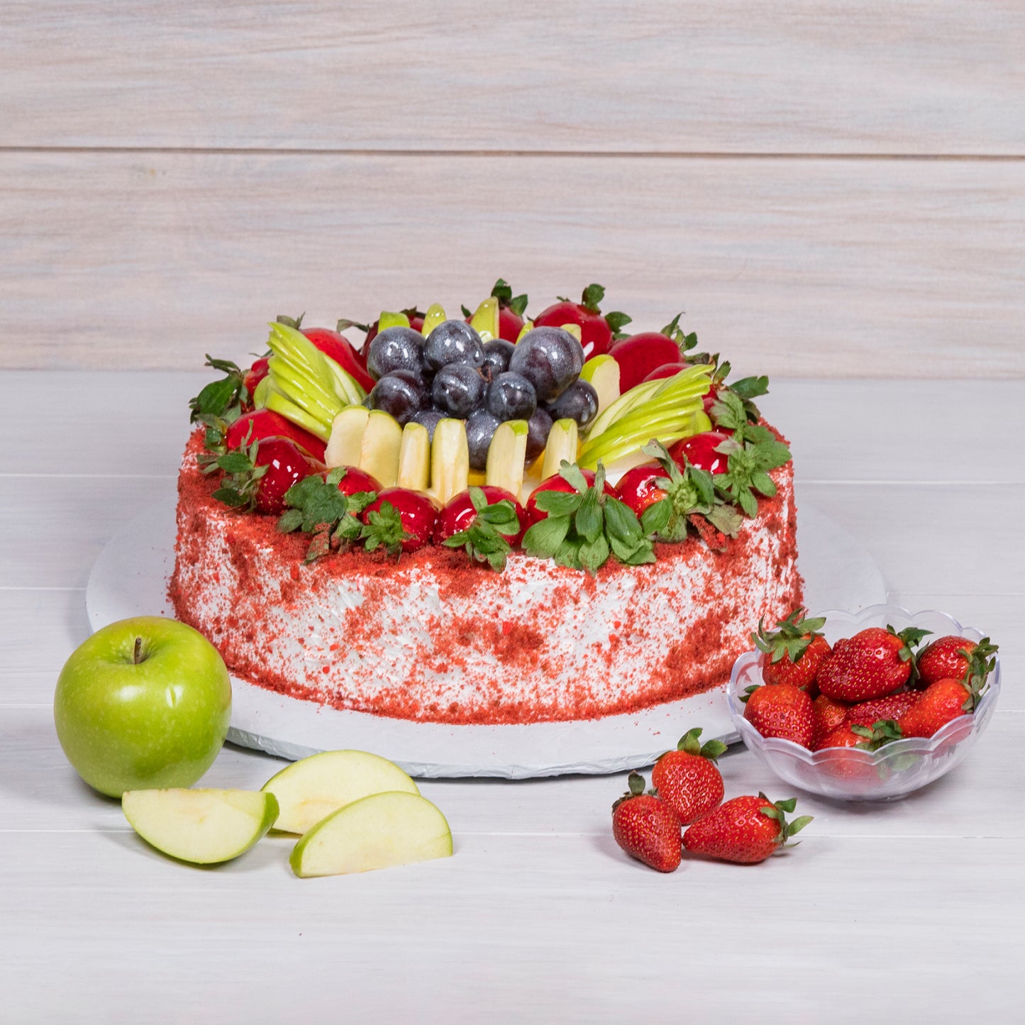 Pastel Angel de frutas 25 porciones