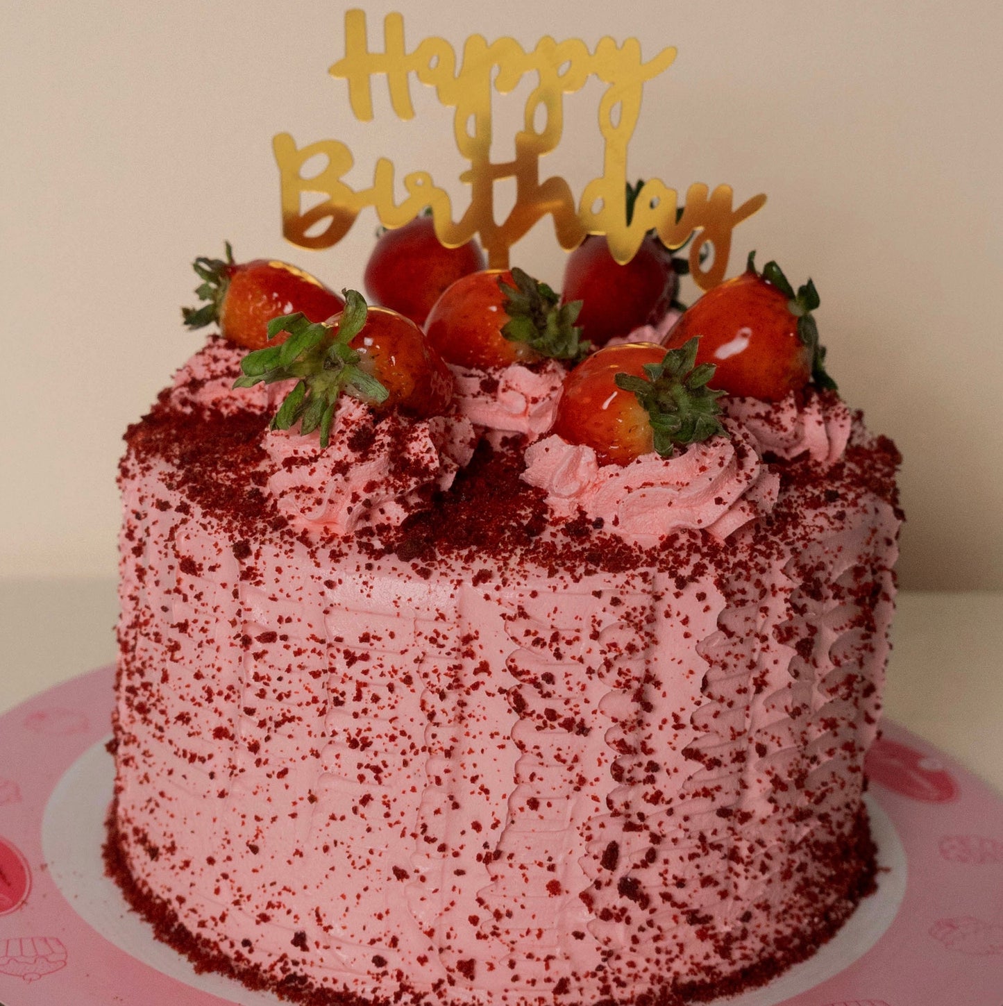 Pastel Red velvet