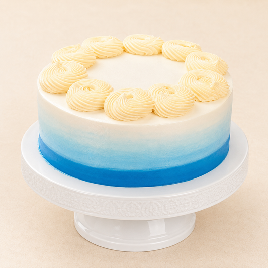 Pastel Tradicional de Vainilla