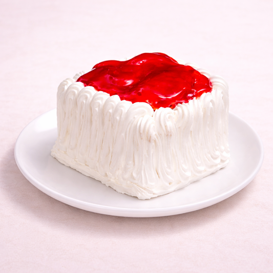 Postre Vainilla y Fresas