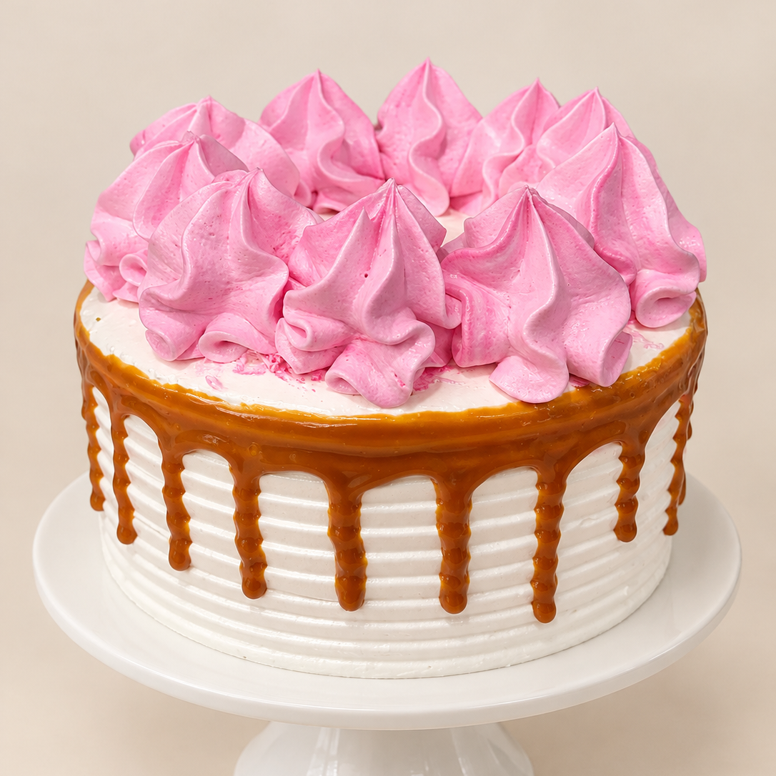 Pastel Tradicional de Vainilla