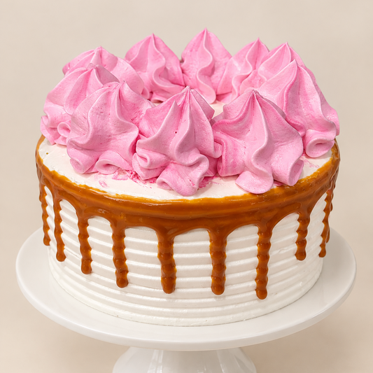 Pastel Tradicional de Vainilla